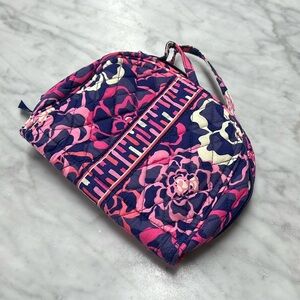 Vera Bradley Jewelry Storage and Organizing Travel Pouch in Pink & Blue